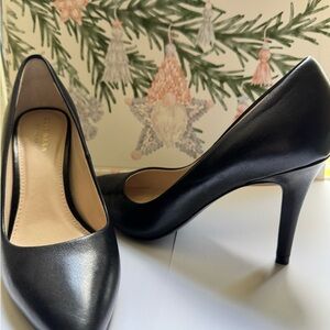 Cole Haan Black Stiletto Heels Classic Pumps